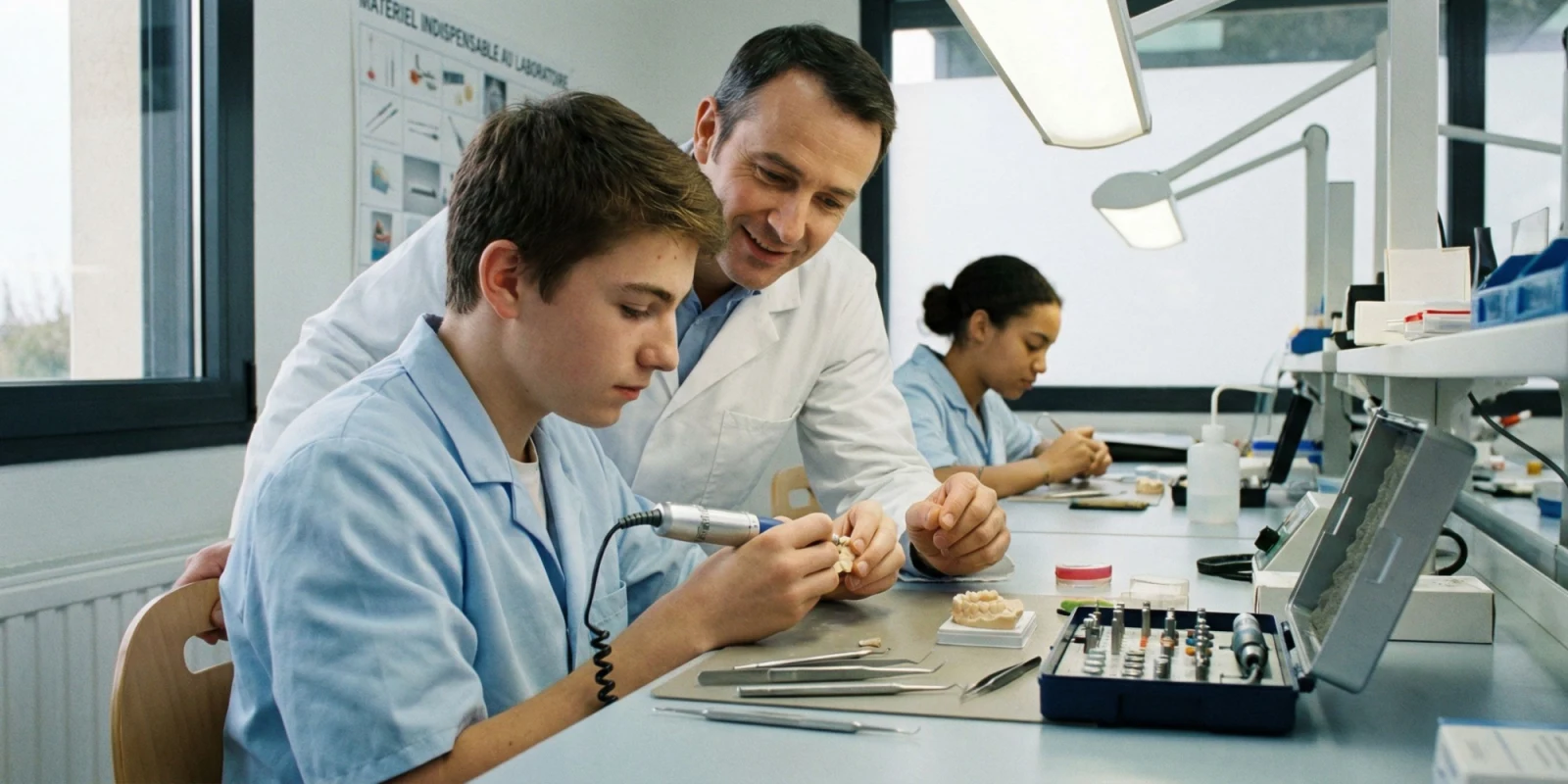 Matériel Essentiel du Bac Pro TPD : Équipement et Instruments pour Débuter en Prothèse Dentaire