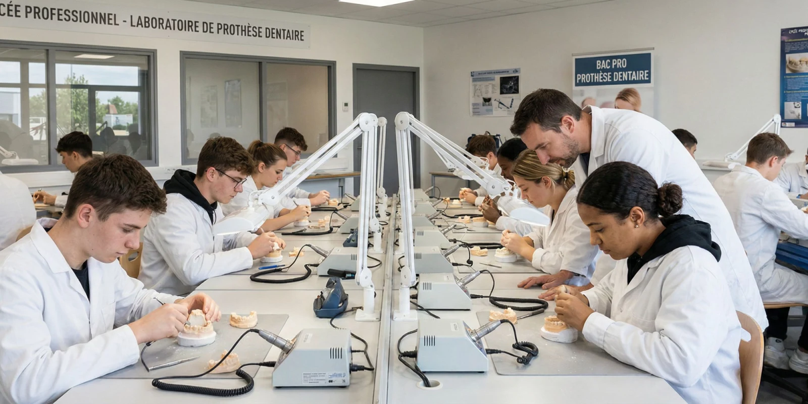 Programme du Bac Pro Technicien en Prothèse Dentaire : Matières, Horaires et Emploi du Temps